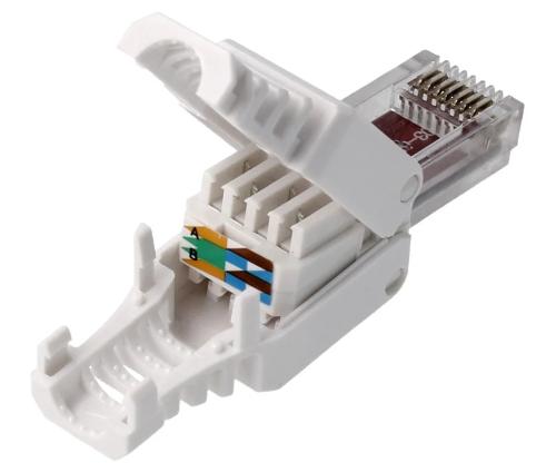 Conector Rj45 Cat.6 Utp Macho Tool-Less