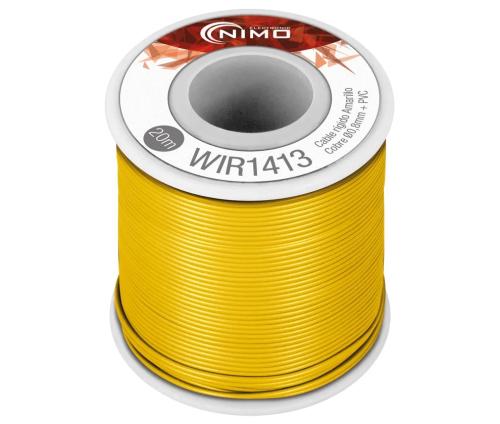 Bobine Fio Rigido Cobre 0,8mm P/ Montagens 20m