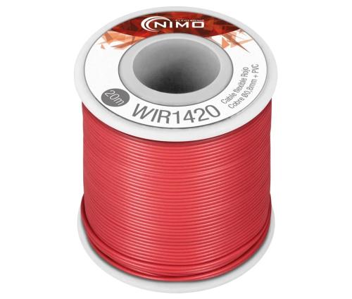 Bobine Fio Flexível Cobre 0,8mm P/ Montagens 20m