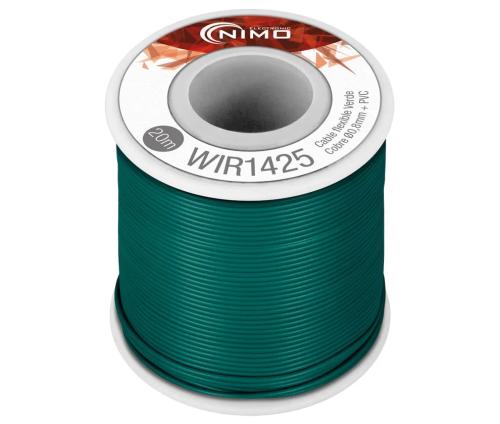 Bobine Fio Flexível Cobre 0,8mm P/ Montagens 20m