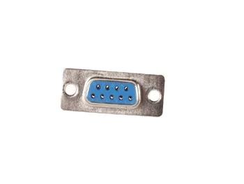 Female 9-Pin Sub-D Connector - Chassis Mounting