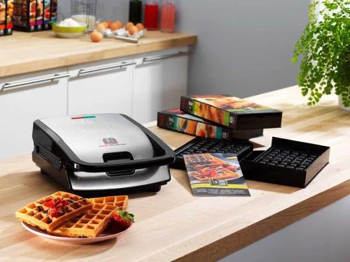 Tefal Snack Collection Sw 852 D Sandwich Maker 700 W Black Stainless Steel