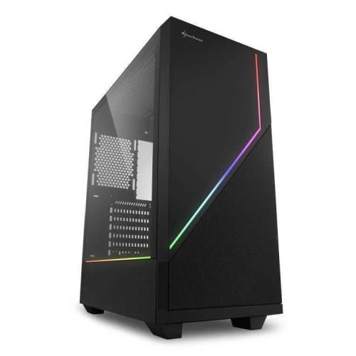 Sharkoon Gehäuse RGB Flow Atx 1xglas Schwarz
