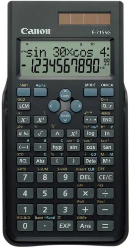 Canon Calculadora Cientifica F-715sg Black Exp Dbl