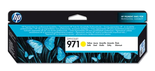 Hp Tinteiro Amarelo 971