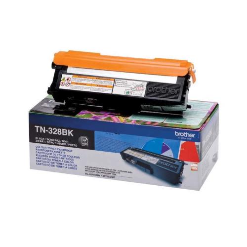 Tinteiro de Tinta Original Brother Tn328bk Preto