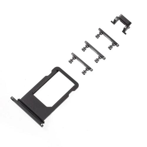 Kit De Botões Para iPhone 8 Preto