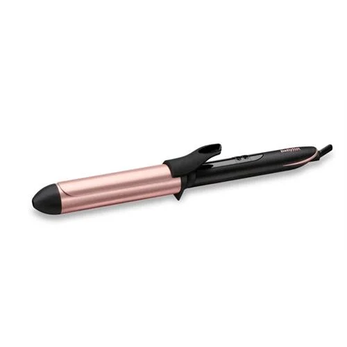 Modelador de Cabelo 32mm Curling Tong Preto/Rosa Dourado - Babyliss
