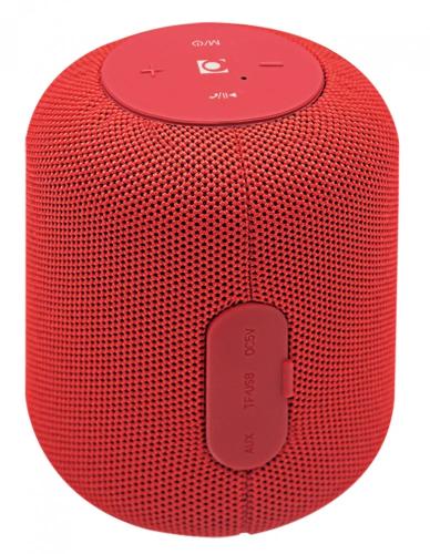 Bluetooth Speaker With Radio Red