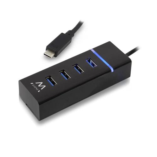 Ewent Hub Usb3.1 Gen 1 4 Port Type C Usb Powered