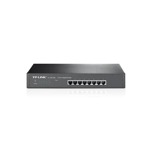 Tp-Link Switch 8p Giga, 1u Rack Mount. Unmanaged
