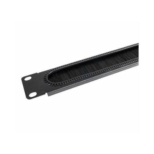 Wp Rack Cable Management 1u Tipo Escova Black Ral.