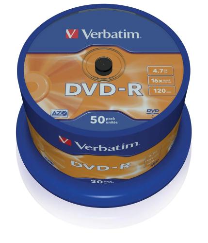 Verbatim - Dvd-R X 50 - 4.7 Gb - Storage Media