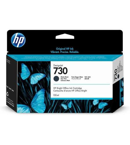 Tinteiro de Tinta Original Hp 730 Preto Preto Mate