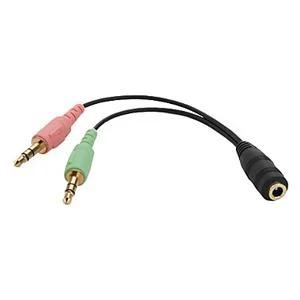Adaptador Jack 3.5mm Saida Audio + Micro M/m