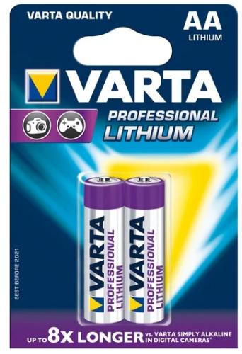 Varta Batterie Lithium AA 2st.