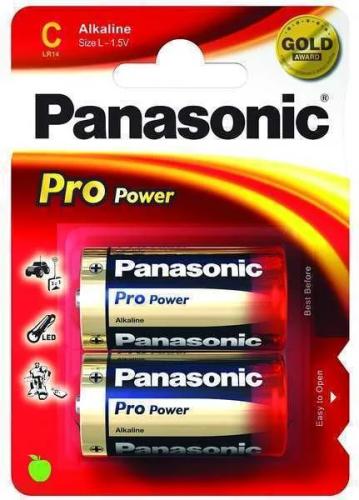 Pilha Alcalina C 1.5v Blister 2 Panasonic