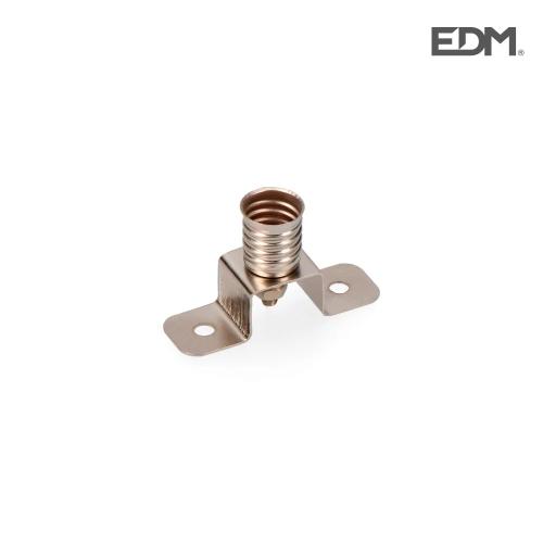 Casquilho Miniatura Mignonette E10 Metalico