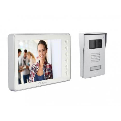 Videoporteiro 7" 2 Fios Branco