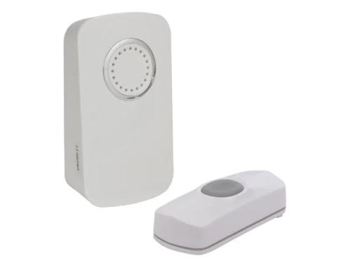 Conjunto de Campainha Sem Fios Com Bateria e 1 Bo.