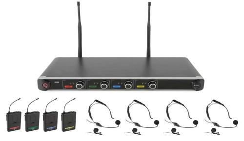 Nu4-N Quad Uhf System-Neck/Lapel
