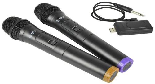 U-Mic Dual Handheld Uhf System 863.2+864.8mhz
