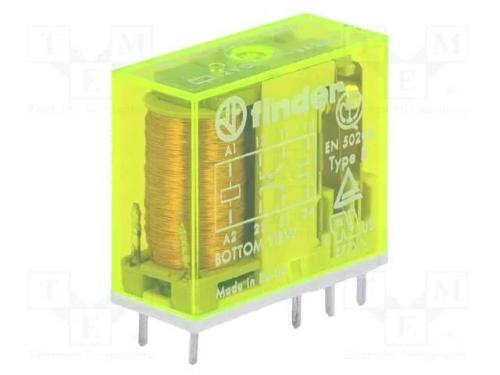 Relé Eletromagnetico Dpdt 12Vdc 8A/250Vac 8A/30Vdc