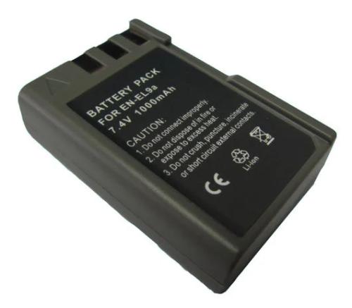 Batería Litio-Iao 7.4v 1000 Mah Para Nikon En-El9a