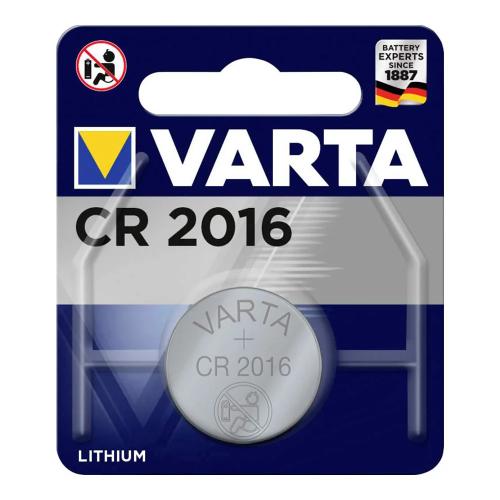 Pilha Botão Litio Cr2016 3v Varta