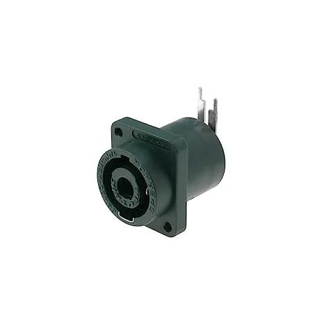 Tomada Jack 6,35mm Fêmea, Mono Speakon Para Pcb