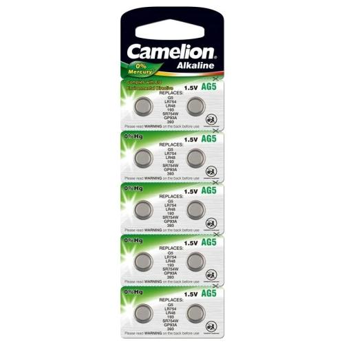 Pila Boton Camelion Lr754 Ag5 Bp10 (1un)