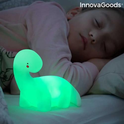 Lámpara LED Multicolor de Dinosaurio Lightosaurus
