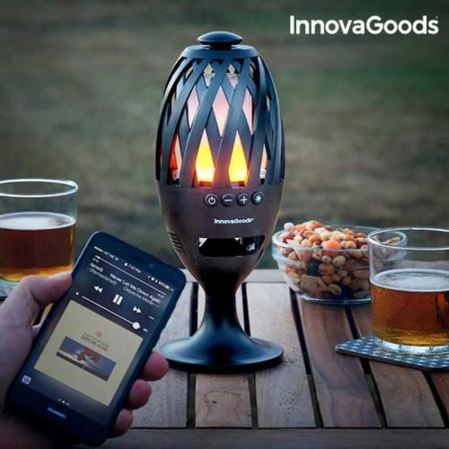 Tocha LED com Altifalante Bluetooth Firesound