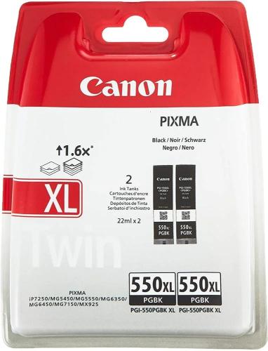 Canon Pgi-550 Xl Pgbk Preto Twin Pack