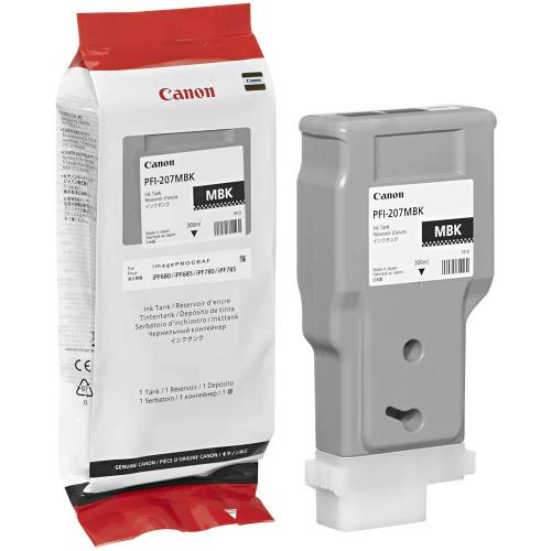 Tinta Canon Pfi-207 Mbk Preto Mate