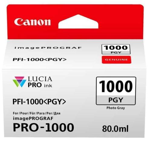 Canon Pfi-1000 Pgy Photo Grey