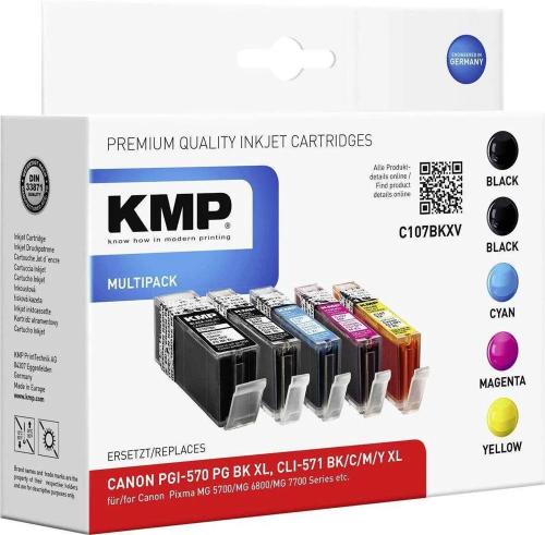 KMP C107BKXV Multipack comp. com Canon PGI-570 / C