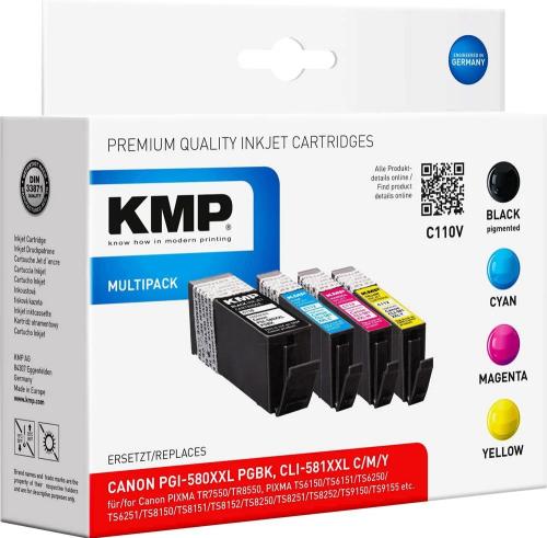 KMP C110V Multipack comp. com Canon PGI-580 / CLI-