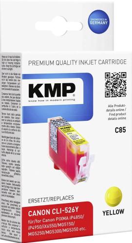 KMP C85 tinteiro amarelo compatível com Canon CLI.