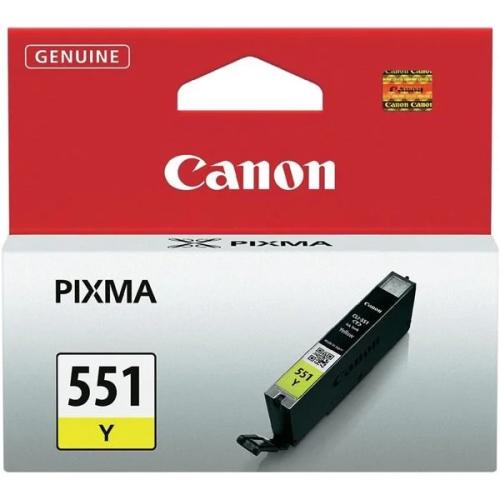 Tinteiro de Tinta Original Canon Cli-551 Amarelo