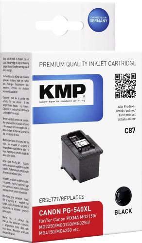 KMP C87 cartucho de tinta preta compatível com Ca.