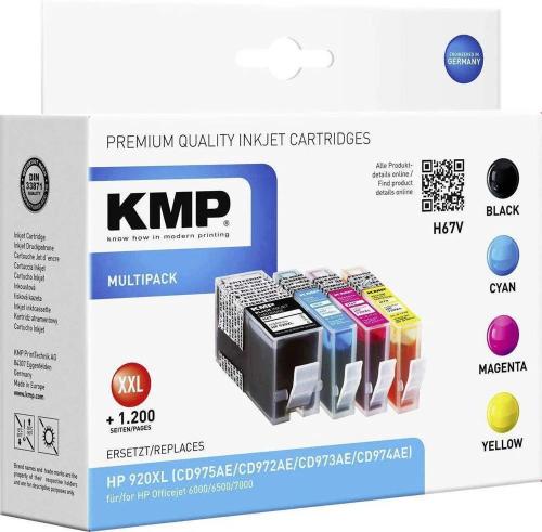 Kmp H67v Multipack Bk / C / M / Y Compatível Com H