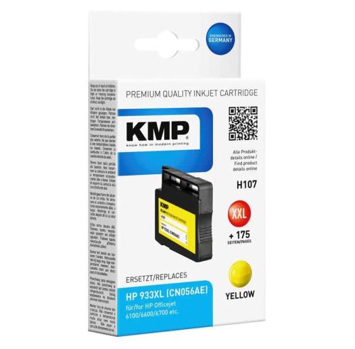 KMP H107 Cartucho tinta amarelo komp. com HP CN 0.
