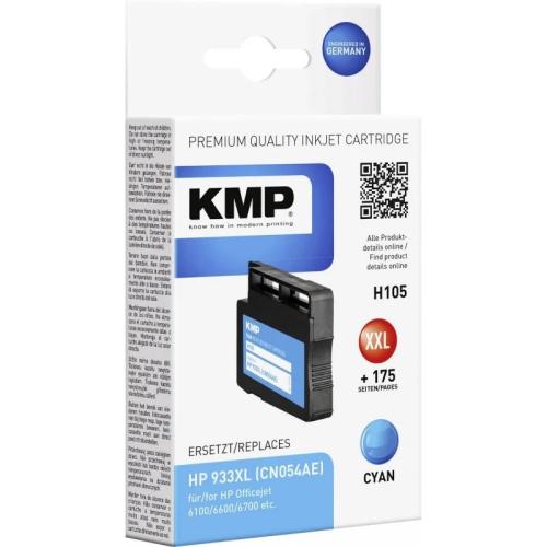KMP H105 cartucho de tinta ciano komp. com HP CN .