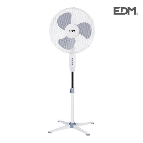 Ventoinha de Pé Branco 45w Aspas 40 Cm Altura .