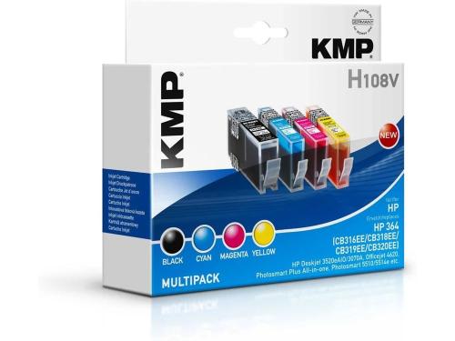 KMP H108V Multipack BK / C / M / Y compatível com