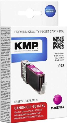 Cartucho de tinta KMP C92 magenta comp. com Canon