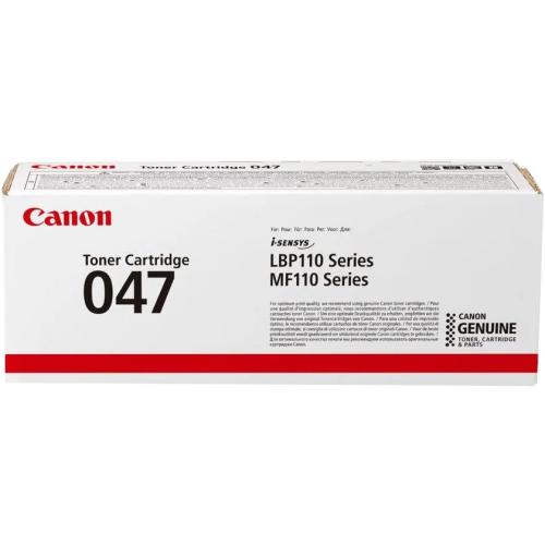 Canon Toner Cart. Crg 047 Bk F?r I-Sensys Lbp-112/Lbp-113w/ Mf112/Mf113w Black Standard Capacity (21