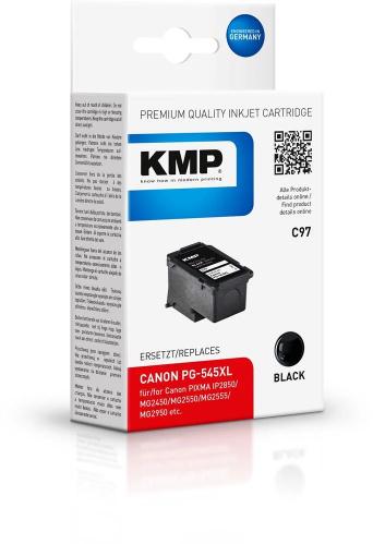 Cartucho de tinta KMP C97 preto compatível com Can