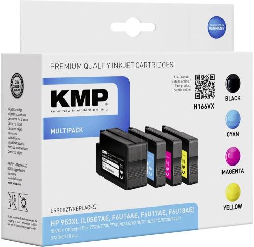 Kmp H166vx Multipack Bk / C / M / Y Compatível Com
